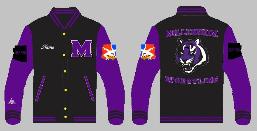 Millennium Wrestling Varsity Jacket