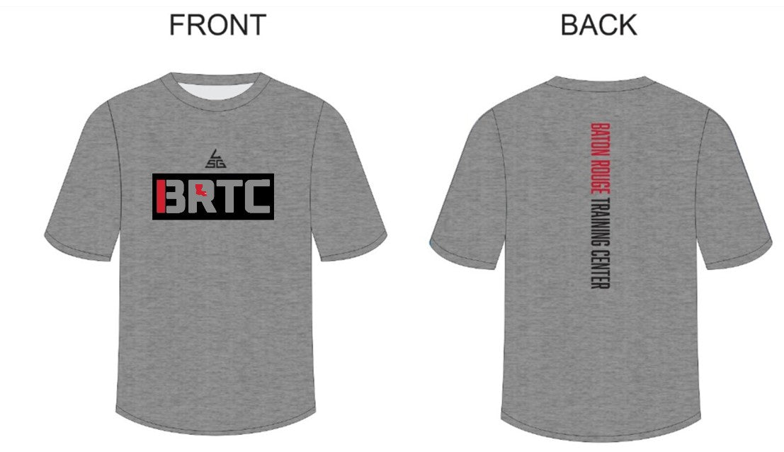BRTC Wrestling T-Shirt - Gray