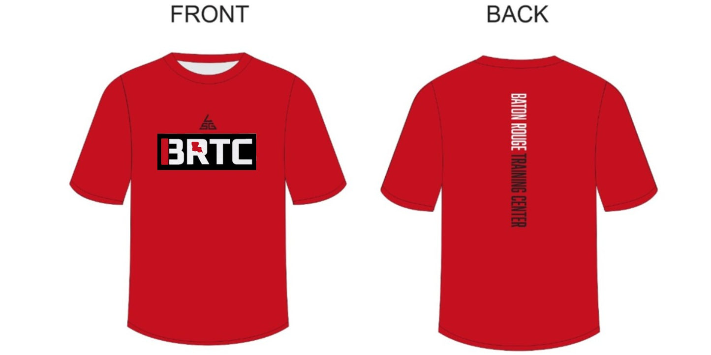 BRTC Wrestling T-Shirt - Red
