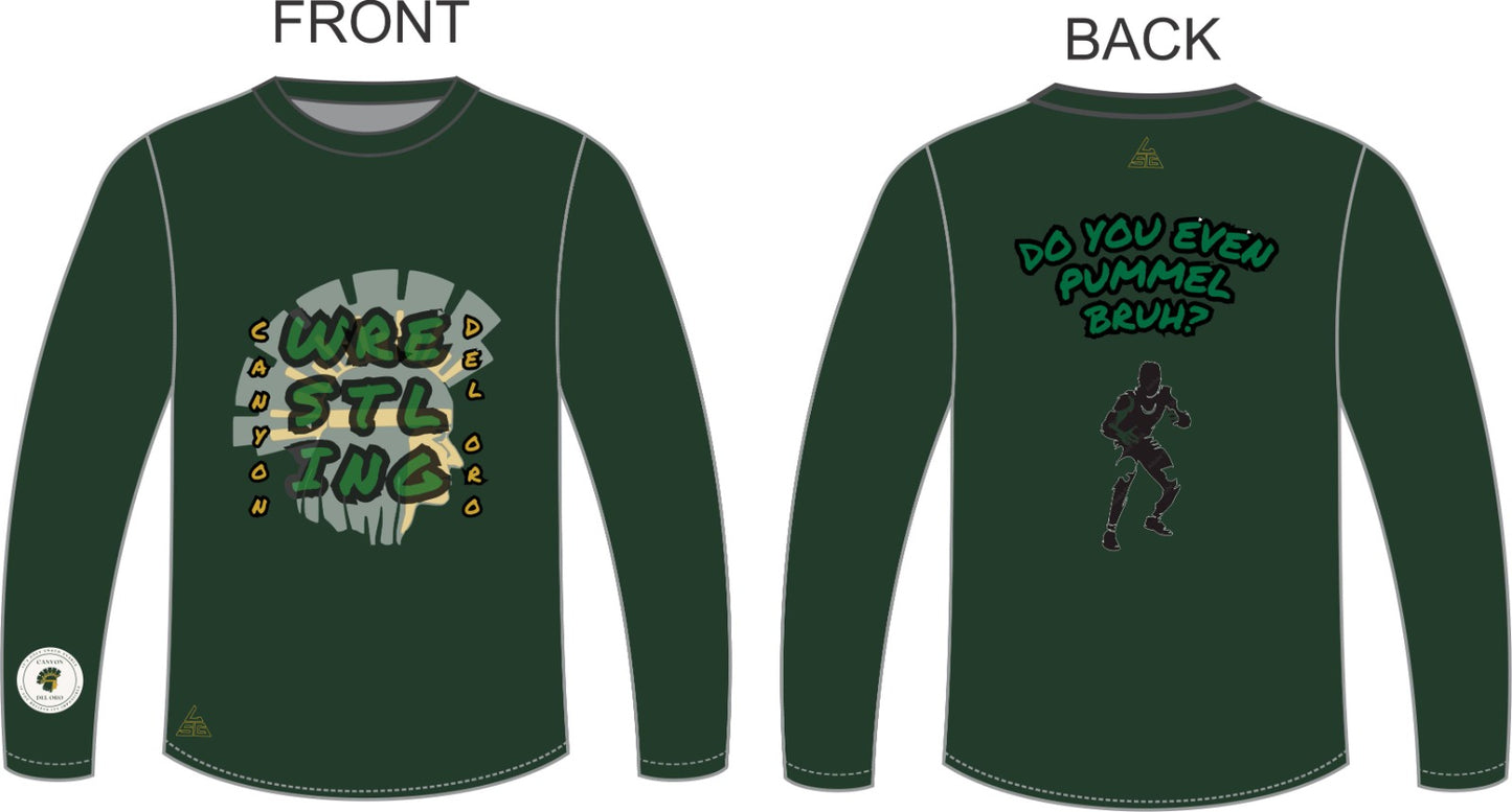 Dorado Wrestling Longsleeved Shirt - CDO Green