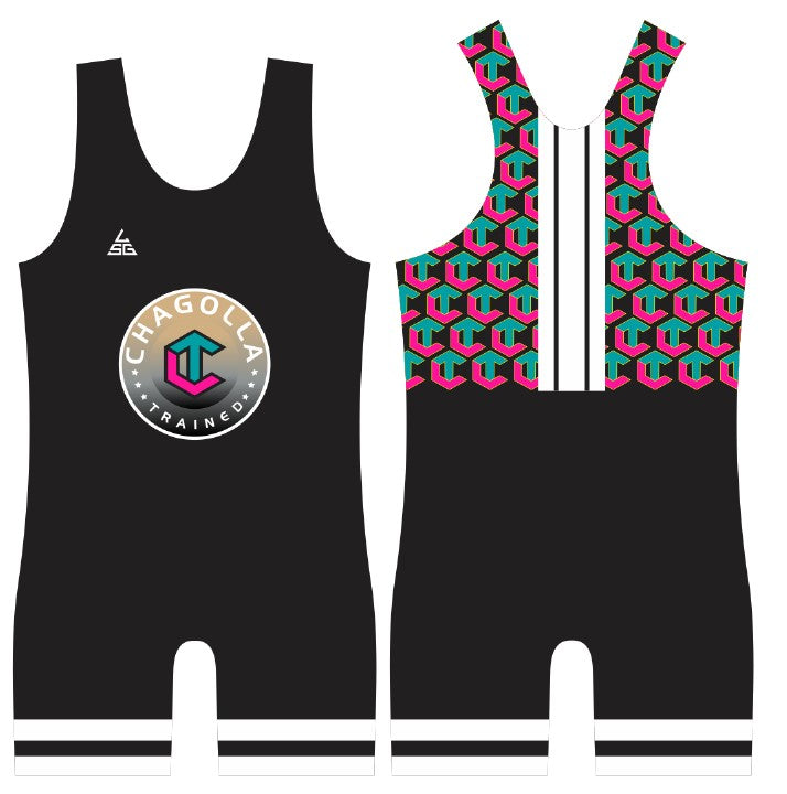 Chagolla Trained Wrestling Singlet - Bright Strength - MENS CUT/NO NAME