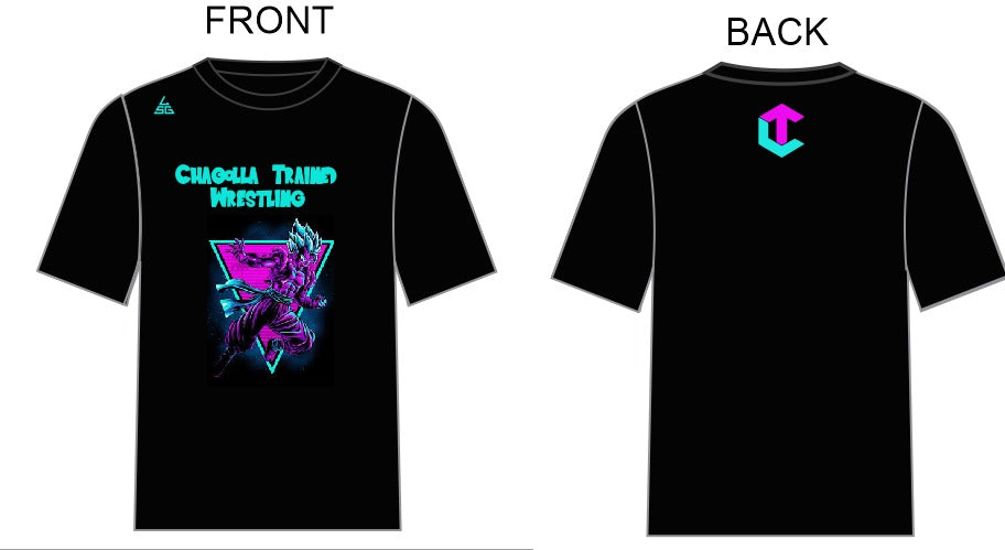 Chagolla Trained Wrestling Saiyan Shirt - Cotton