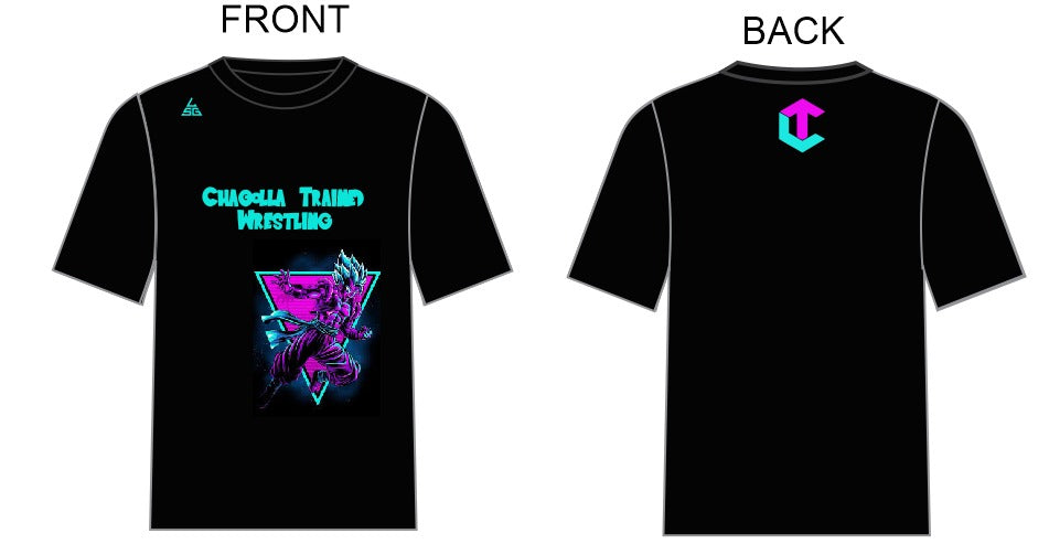 Chagolla Trained Wrestling Saiyan Shirt - Cotton