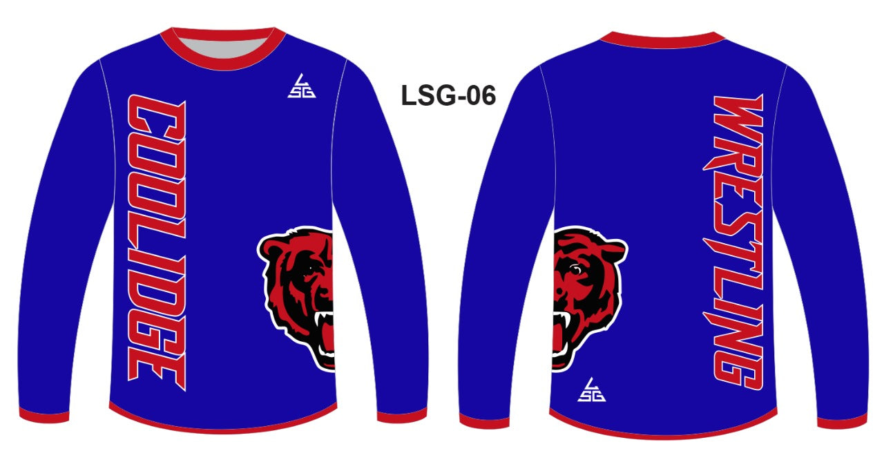 Coolidge Wrestling DriFit Long Sleeve Shirt