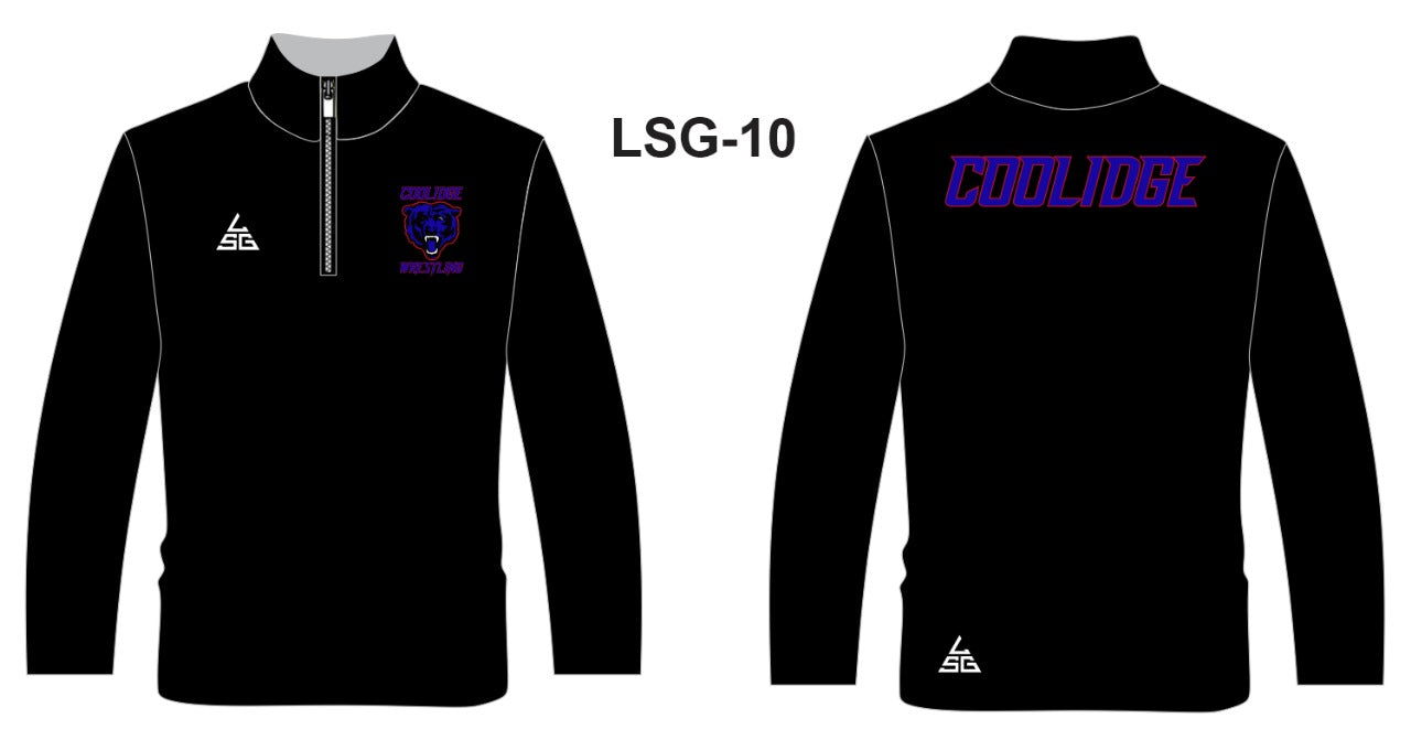 Coolidge Wrestling Quarter-Zip Jacket