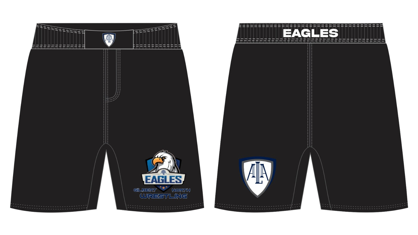 American Leadership Academy Black Fight Shorts