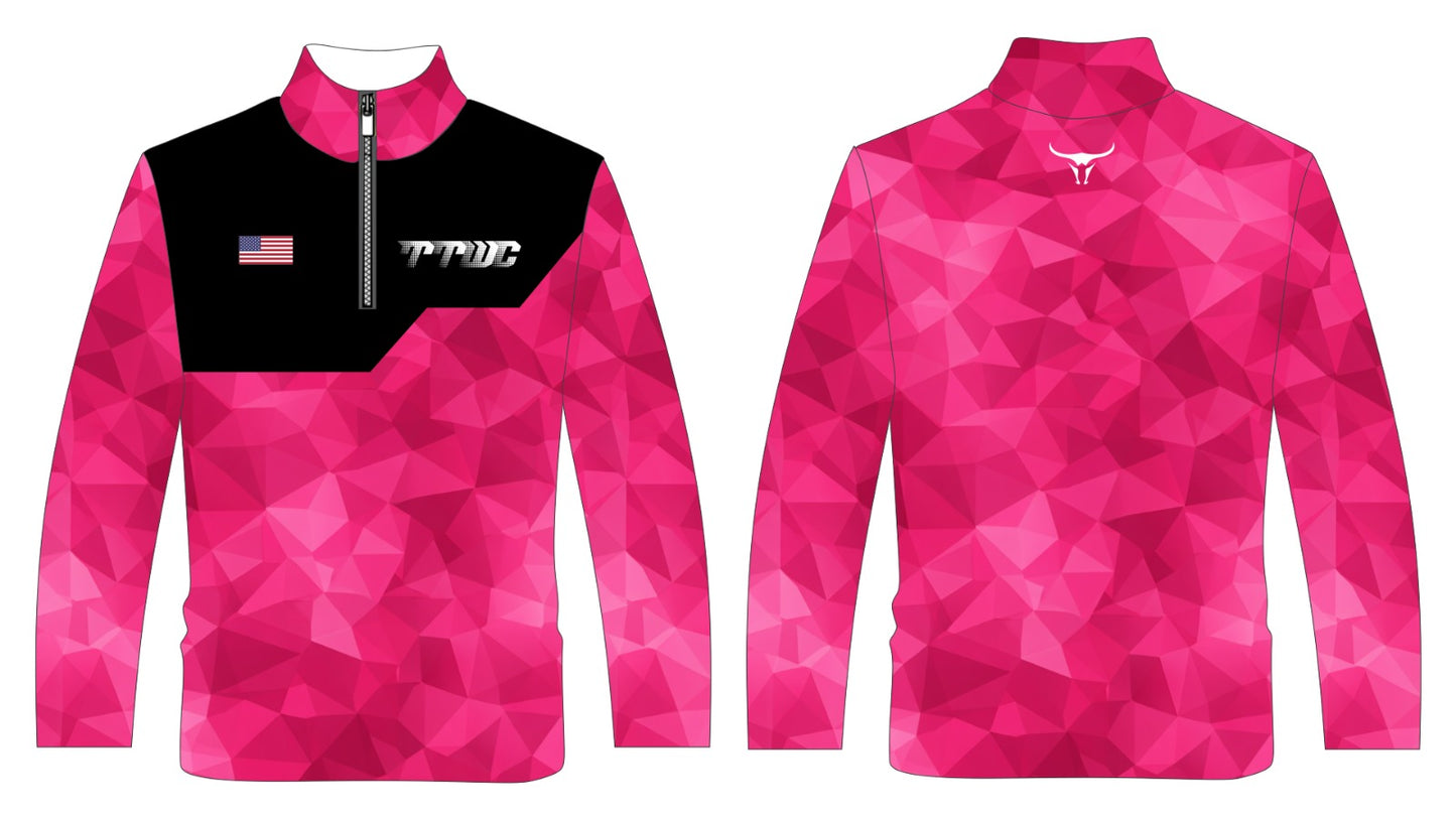 TTWC Pink Geo Windbreaker