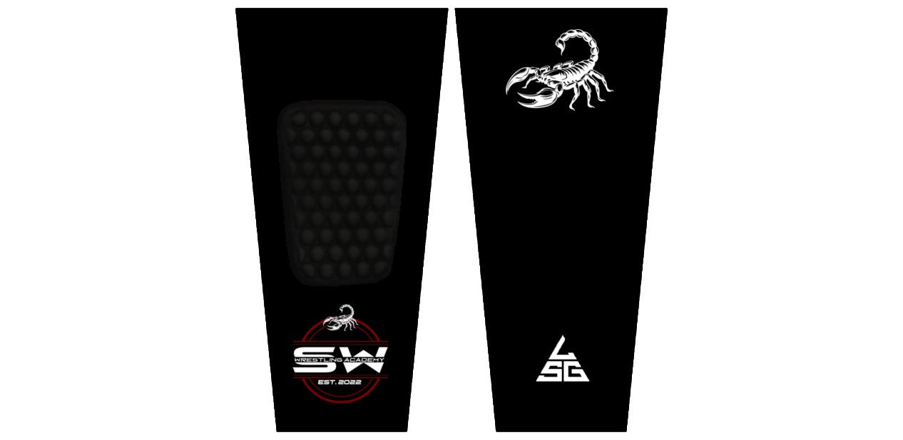 SWA Black Kneesleeve Set (2 Sleeves) - Option 1