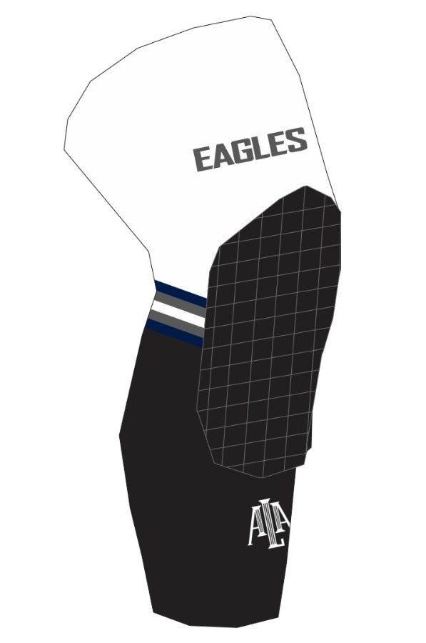 American Leadership Academy White Kneesleeve Option 1 (Single Sleeve)