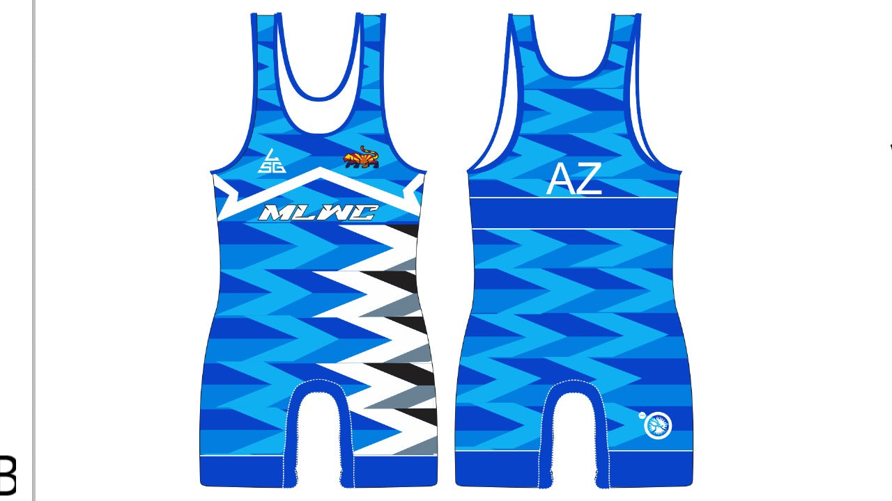 MLWC Wrestling Singlet Set - Male