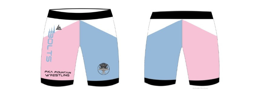 Mica Mountain Wrestling Practice Shorts (Compression Shorts) - Option 4