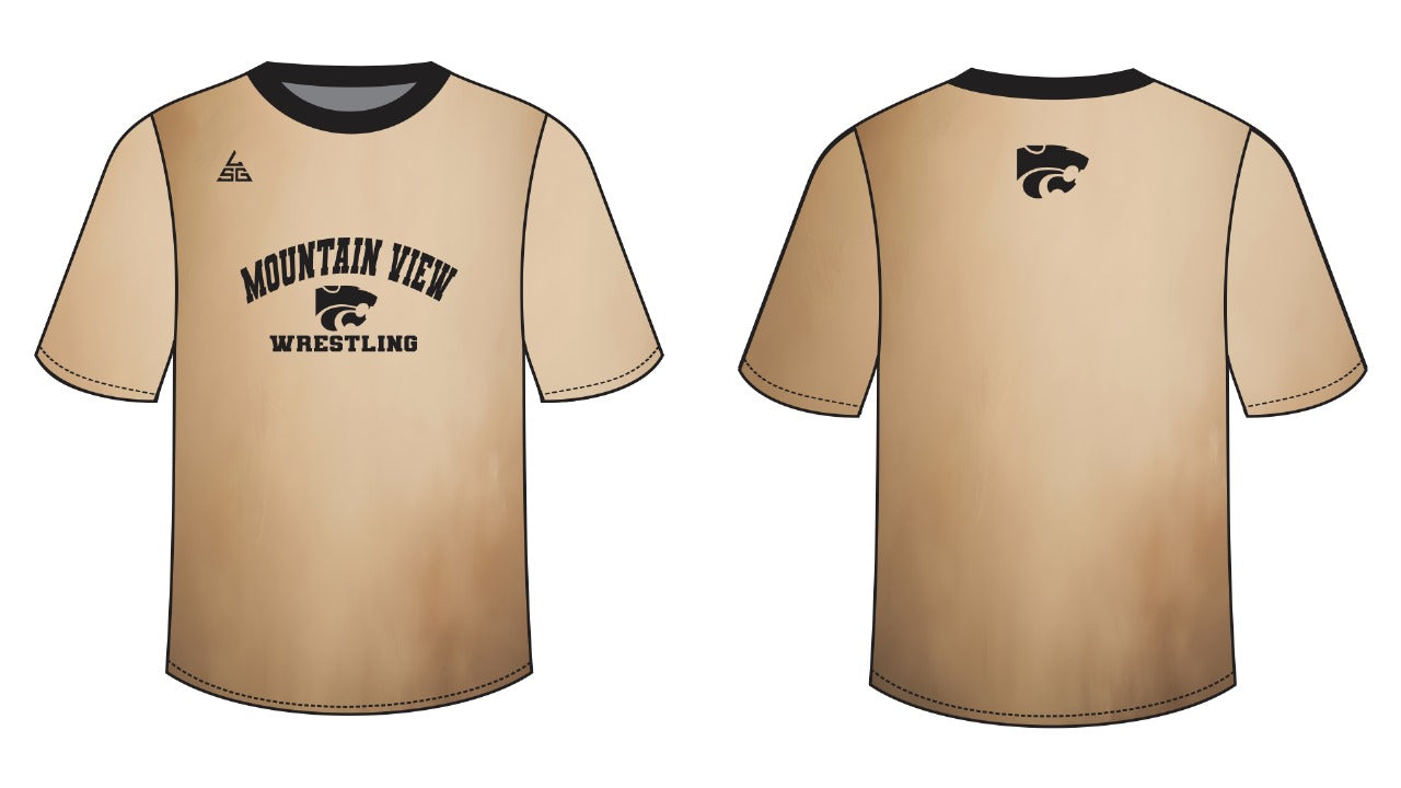 MVHS Wrestling T-Shirt - Tan