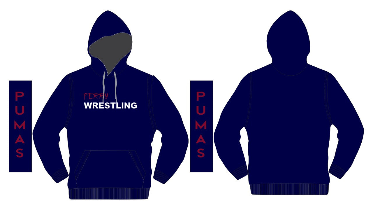 Perry Pumas Wrestling Hoodie