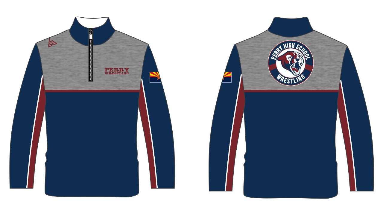 Perry Wrestling Quarter-Zip Jacket