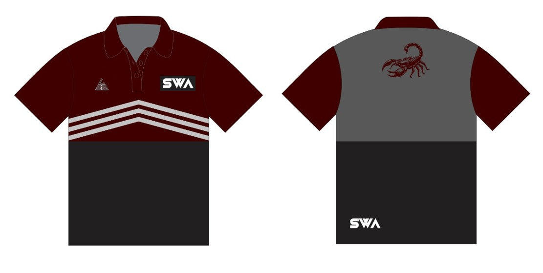 SWA Wrestling Polo Shirt