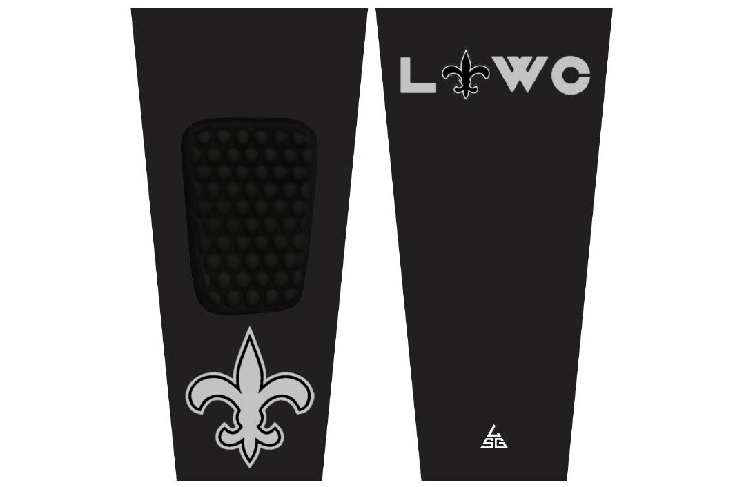 LSWC Black Kneesleeve Set (2 Sleeves)