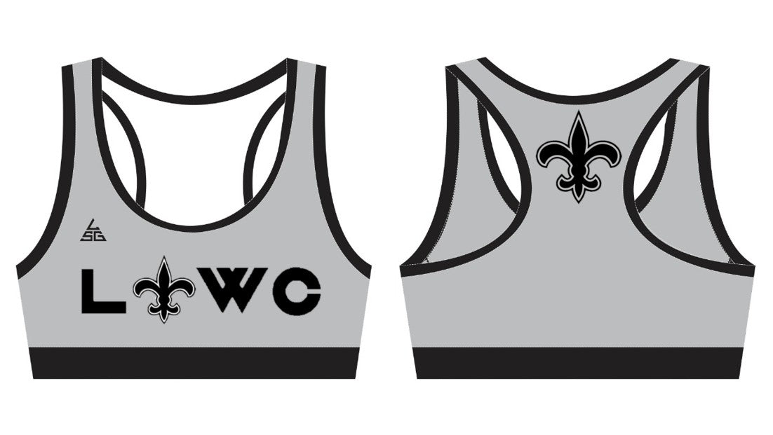 LSWC Gray Sports Bra