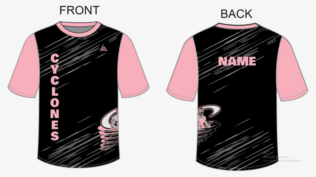 Tucson Cyclones Wrestling DriFit T-Shirt WITH NAME