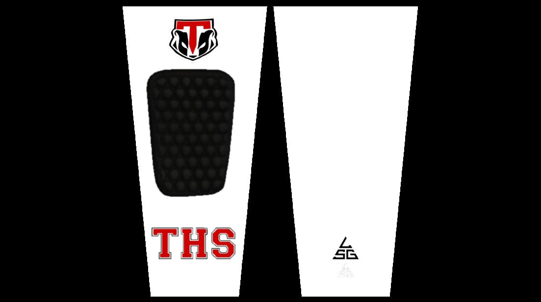Tucson High White Kneesleeve Set (2 Sleeves)
