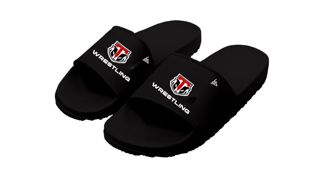 Tucson Wrestling Slides (Black)