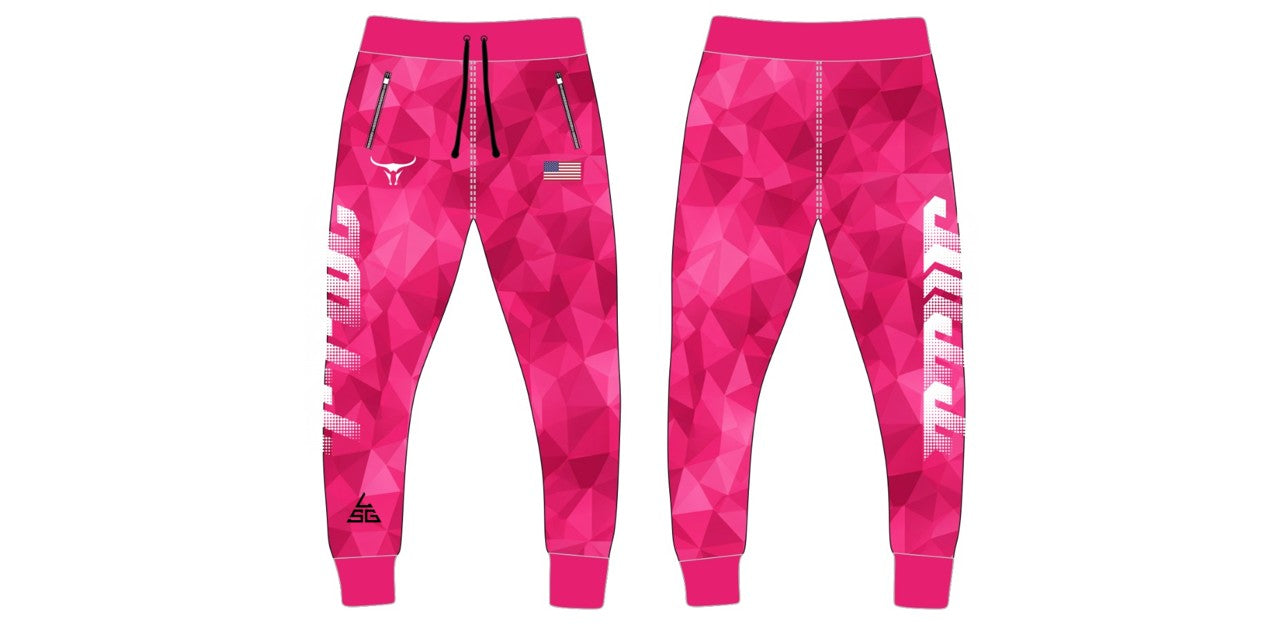 TTWC Pink Geo Joggers