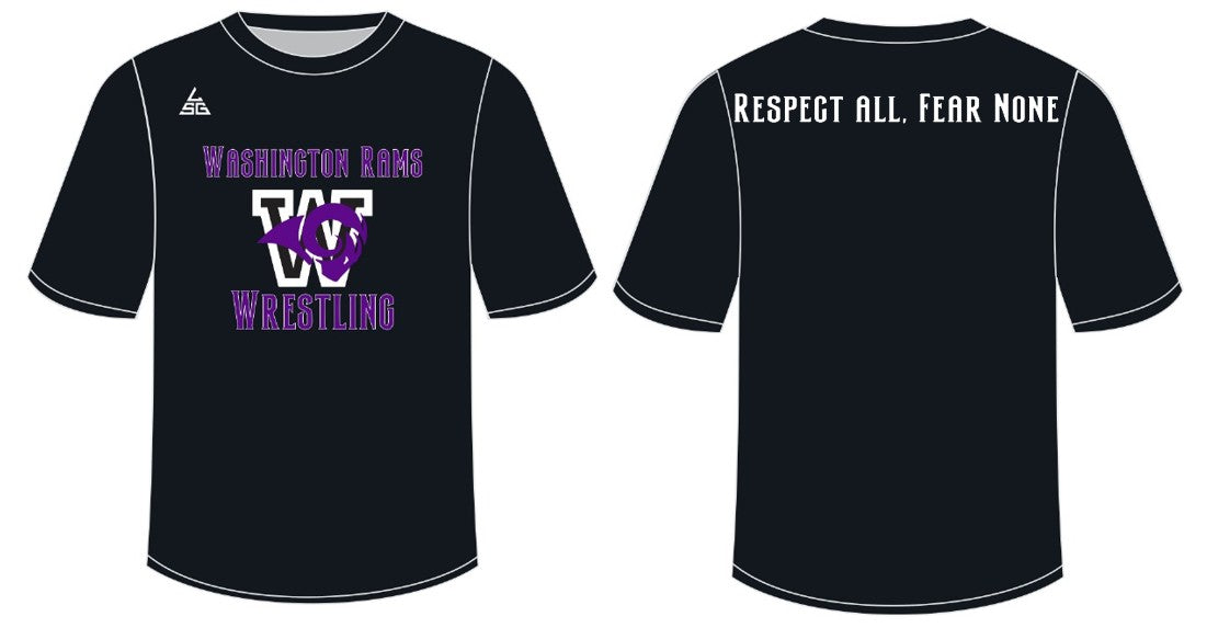 Respect All, Fear None Wrestling T-Shirt