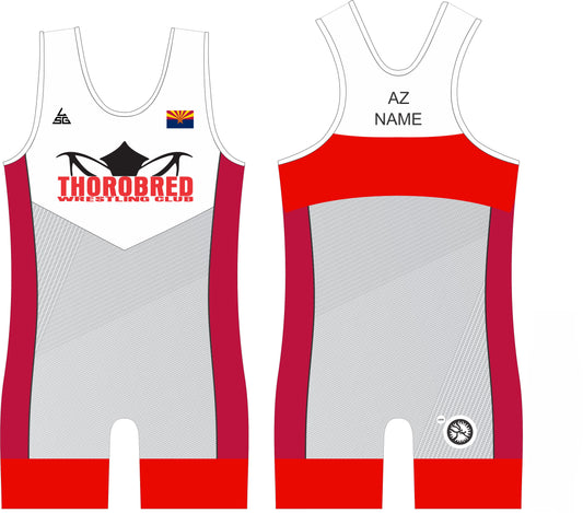 Thorobred Wrestling Club Freestyle Singlet Set - WITH NAME