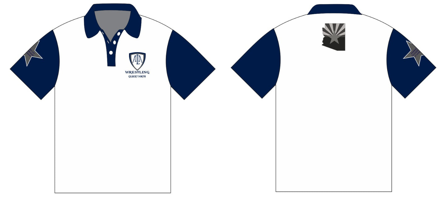 American Leadership Academy White Polo Shirt