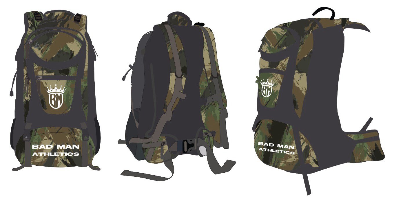 Bad Man Backpack - Camo