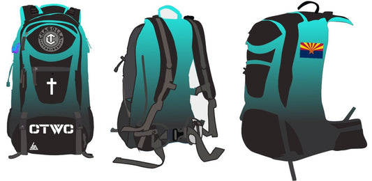 Chagolla Trained Wrestling Backpack- Teal