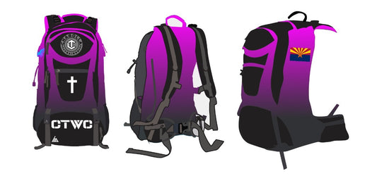 Chagolla Trained Wrestling Backpack- Pink