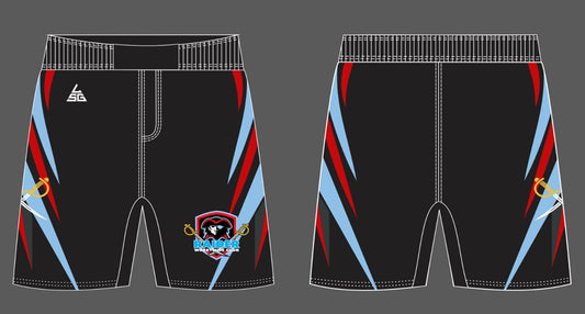 Raiders Fight Shorts - Black
