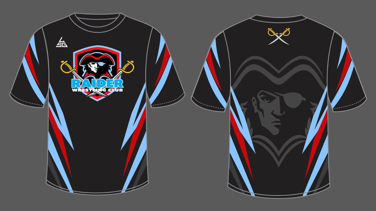 Raiders Wrestling Club T-Shirt - Black