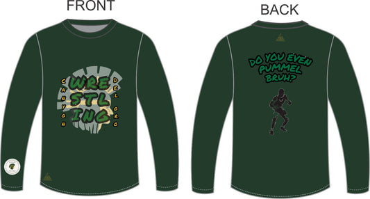 Dorado Wrestling Longsleeved Shirt - CDO Green