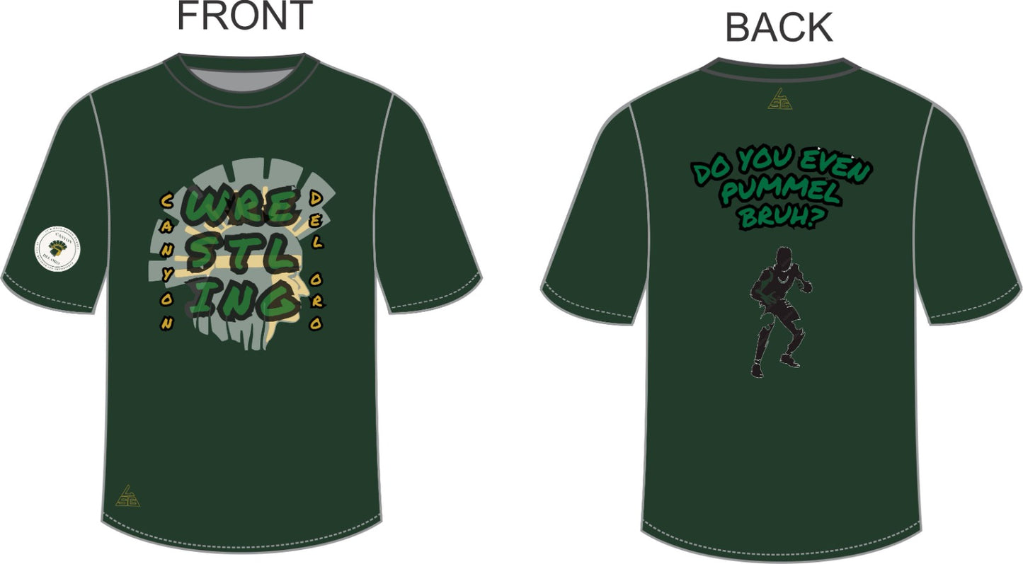 Dorado Wrestling T-Shirt - CDO Green