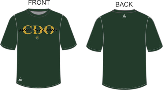 CDO Wrestling T-Shirt - CDO Green