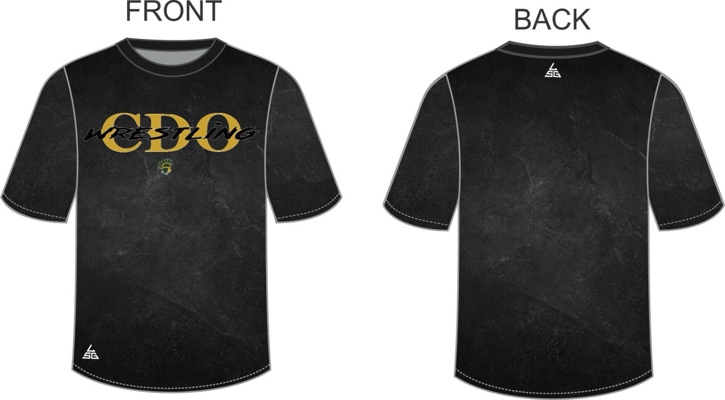 CDO Wrestling T-Shirt - Slate