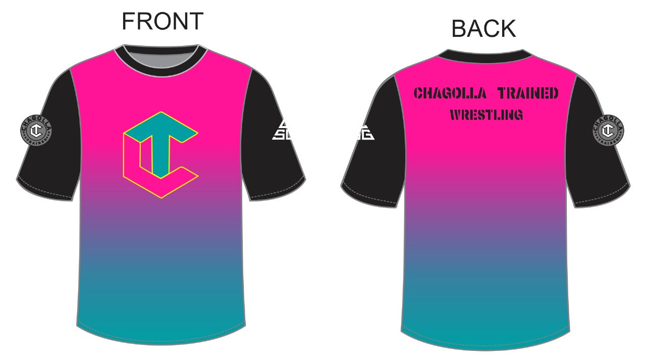 Chagolla Trained Bright Strength Wrestling Shirt - DriFit