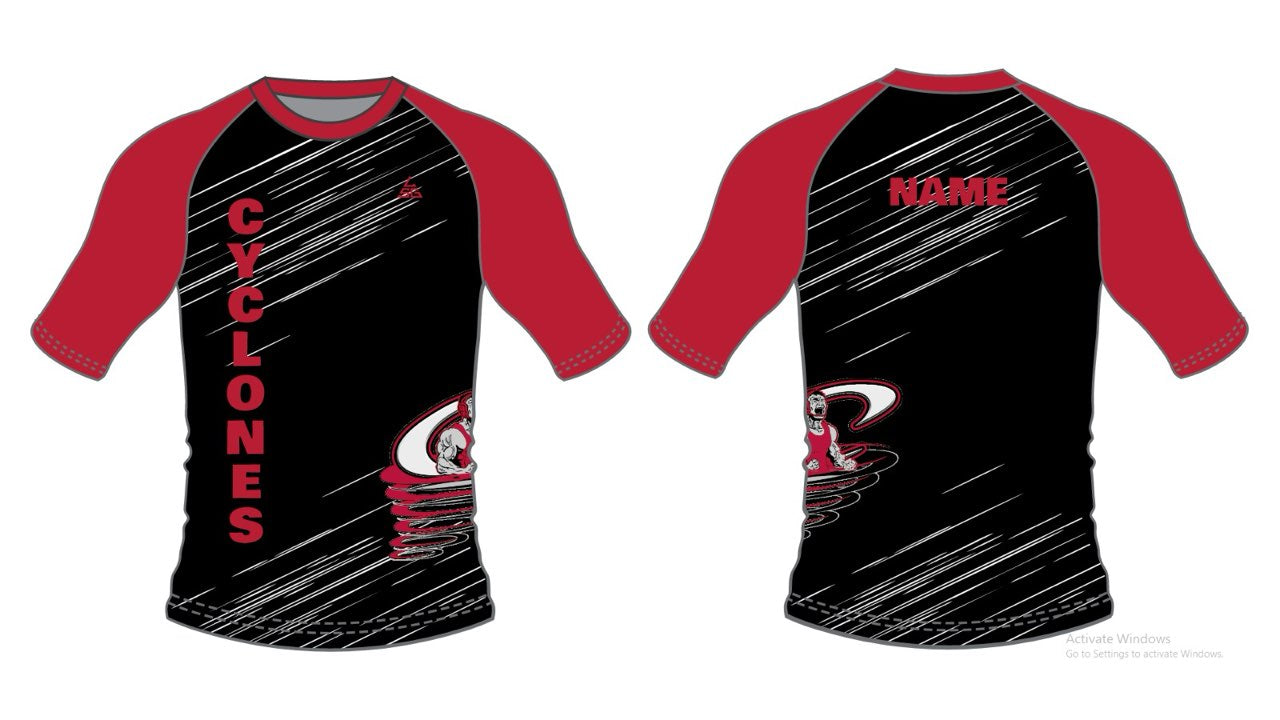 Tucson Cyclones Compression Practice Shirt WITHOUT NAME