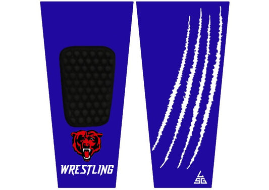 Coolidge Wrestling Kneesleeve Set (2 Sleeves) - Blue