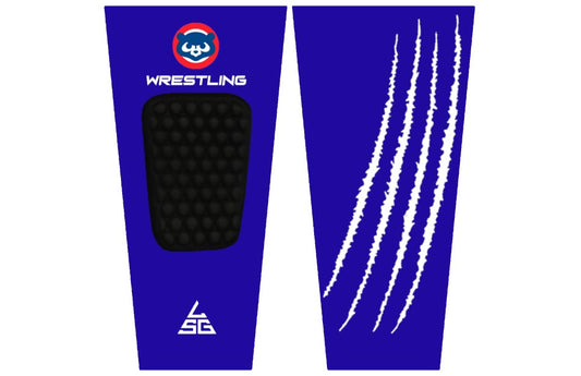 Cubs Wrestling Kneesleeve Set (2 Sleeves) - Blue