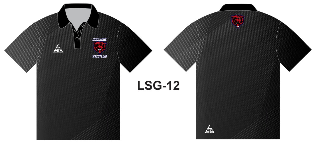 Coolidge Wrestling Polo Shirt
