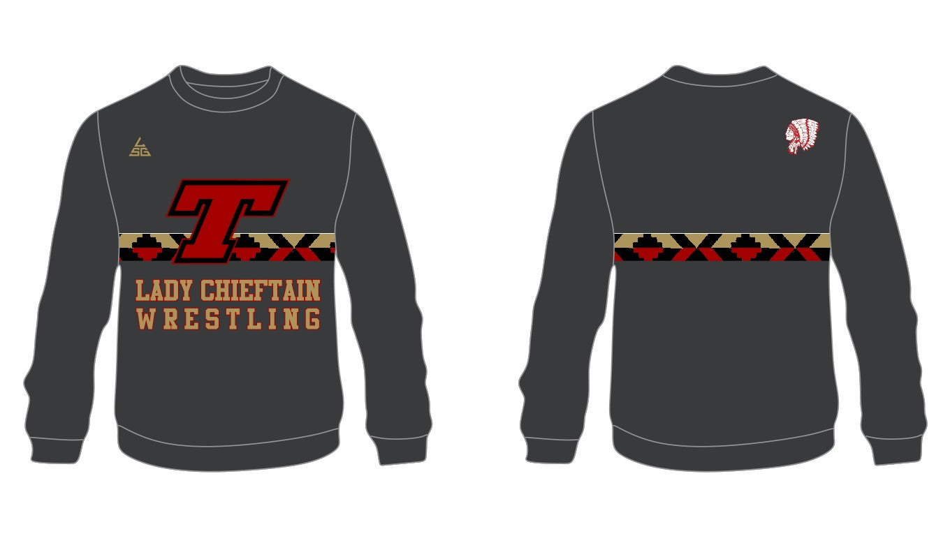 Lady Chieftain Wrestling Sweatshirt