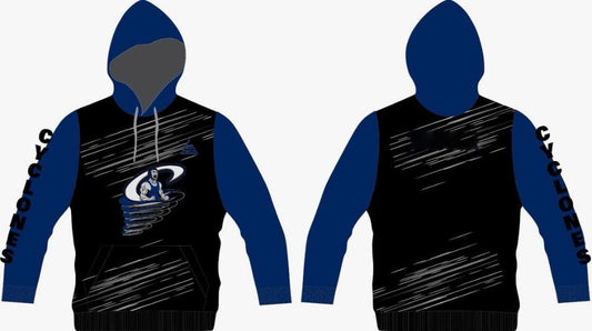 Cyclone Wrestling Hoodie - Blue