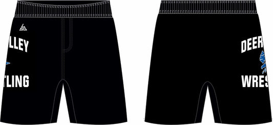 Deer Valley Wrestling Mesh Shorts (Black)