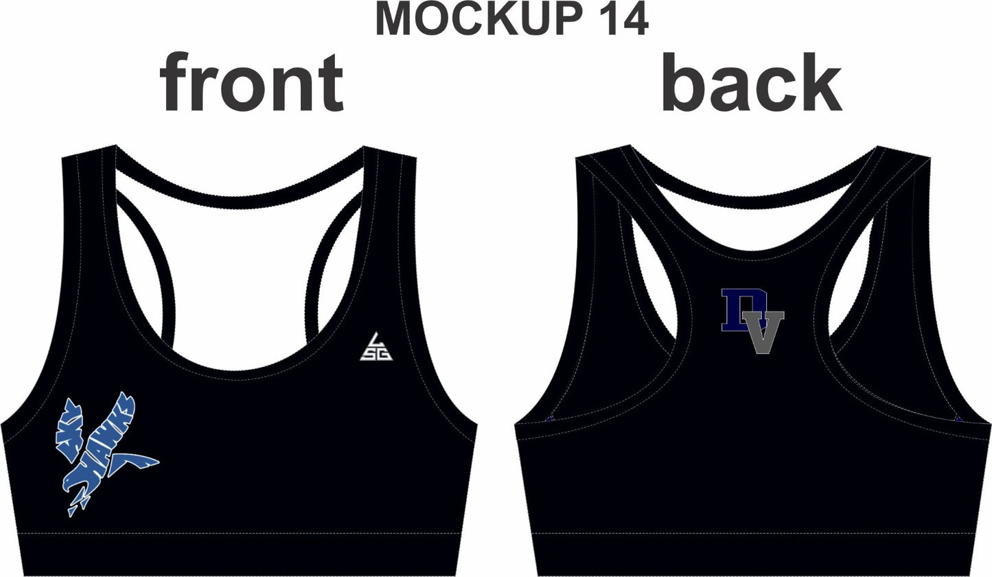 Skyhawk Sports Bra (Black)