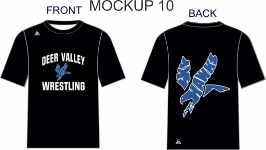Deer Valley Wrestling T-Shirt (Black)