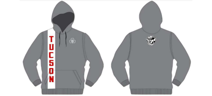 Tucson Badgers Premuim Drifit Throwback Hoodie