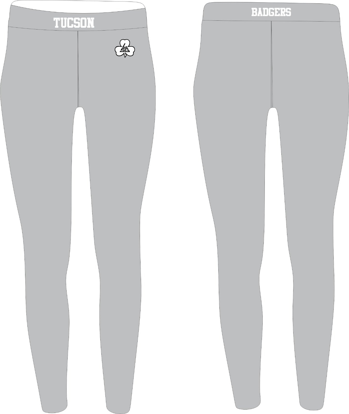 Tucson Badgers Leggings (Unisex)