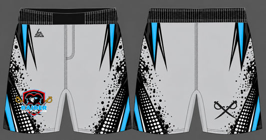 Raiders Fight Shorts - Gray